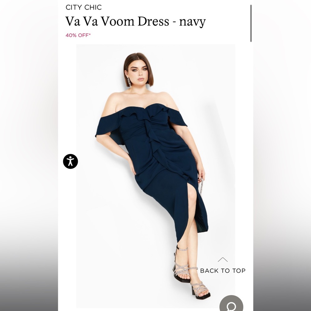 City Chic Va Va Voom Dress